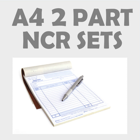 A4 2 Part NCR Sets - Printsetters Custom Printing Bristol