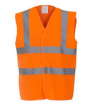 Orange Yoko Hi-Vis Waistcoat Printsetters Custom Workwear Bristol