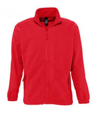 Red SOL'S North Fleece Jacket Printsetters Custom Workwear Bristol