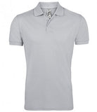 Grey SOL'S Prime Poly/Cotton Piqué Polo Shirt Printsetters Custom Workwear Bristol