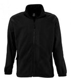 Black SOL'S North Fleece Jacket Printsetters Custom Workwear Bristol