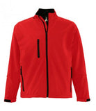 Red SOL'S Relax Soft Shell Jacket Printsetters Custom Workwear Bristol