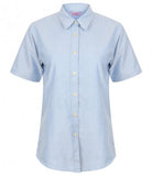 Henbury Ladies Short Sleeve Classic Oxford Shirt Printsetters Custom Workwear Bristol