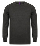  Henbury Lightweight Cotton Acrylic Crew Neck Sweater Printsetters Custom Workwear Bristol