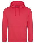 Red college hoodie - Printsetters Custom Workwear Bristol