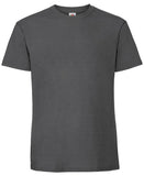 Charcoal Fruit of the Loom Ringspun Premium T-Shirt Printsetters Custom Workwear Bristol