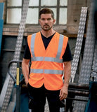 Yoko Hi-Vis Waistcoat Printsetters Custom Workwear Bristol